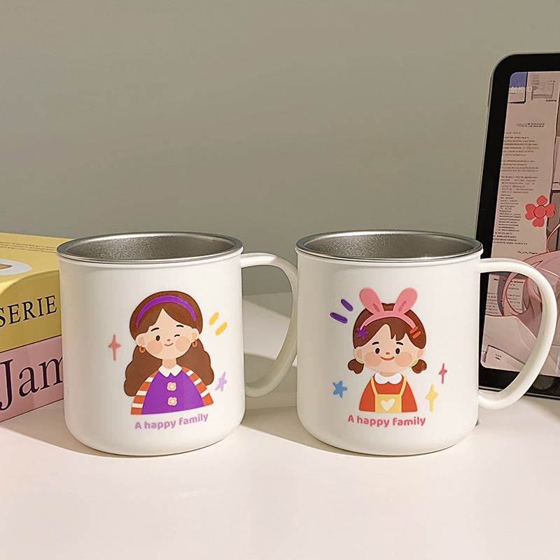 Ceramic mug with cheerful family motif Kalsten 1786635457