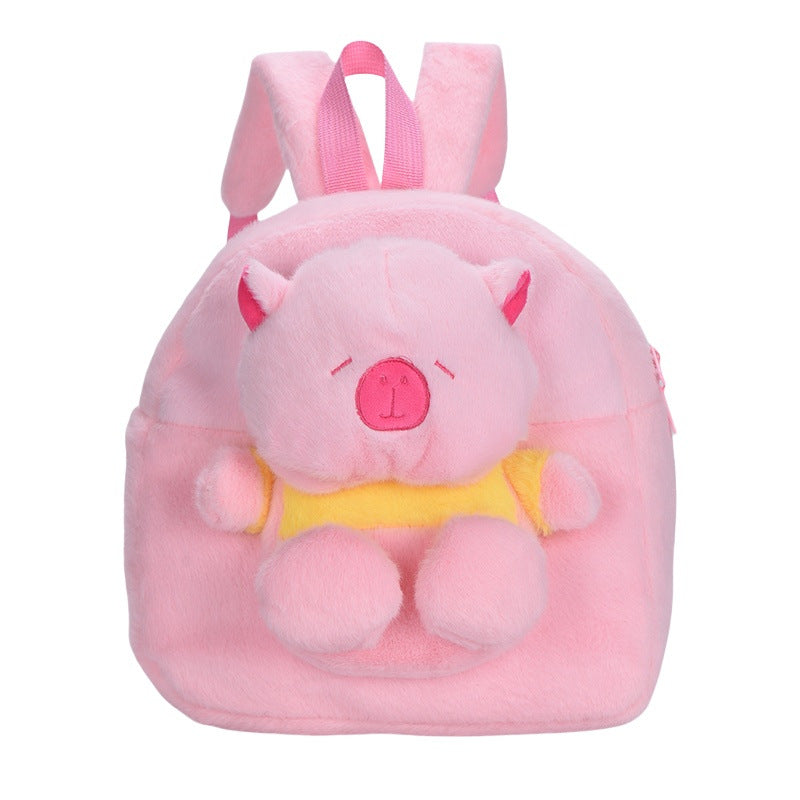 Plush backpack with animal cuddly motif Kalsten