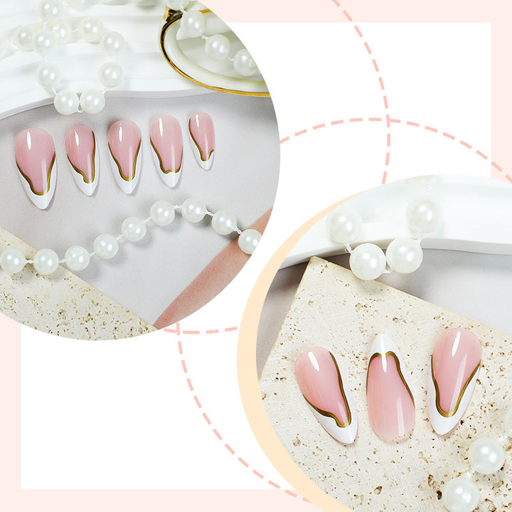 Premium Articulated Press-On Nail Set Kalsten