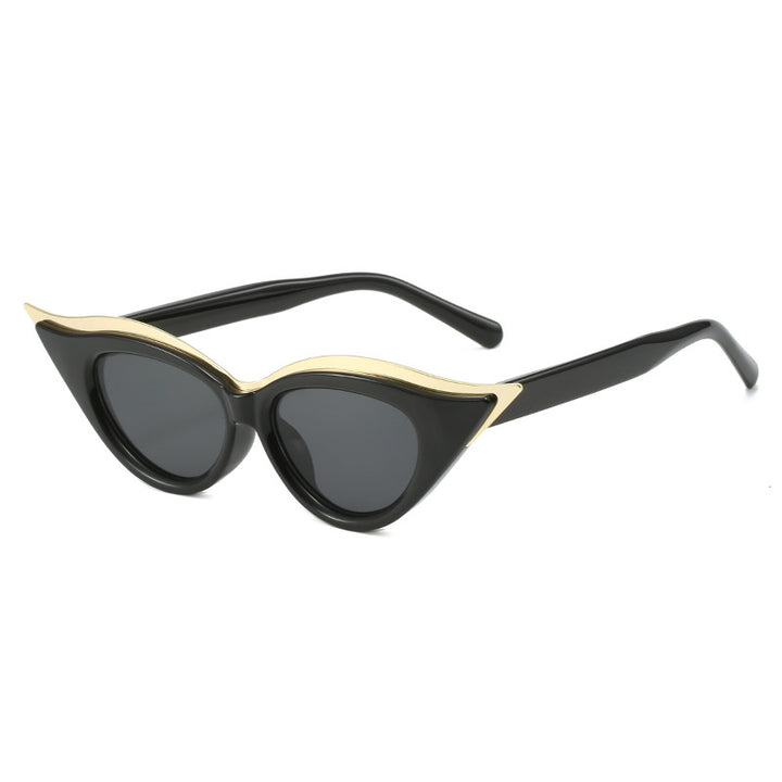 Women's Cat-Eye Sunglasses with Luxurious Metallic Accents Kalsten