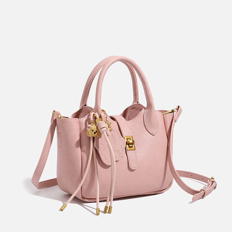Chic Structured Handheld Tote Bag