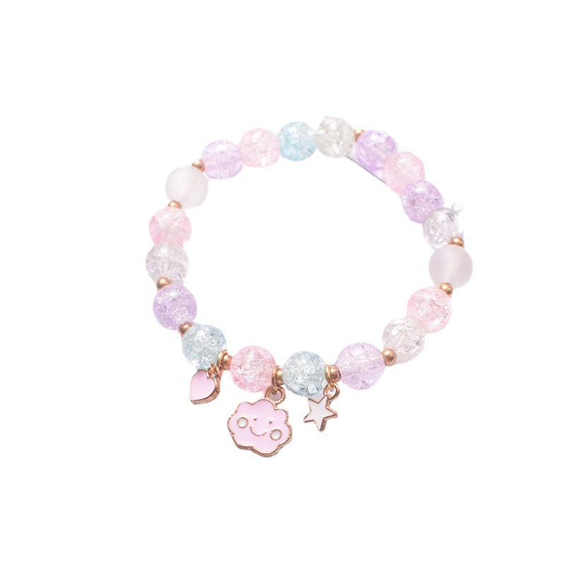 Whimsical Beaded Charm Bracelet Kalsten