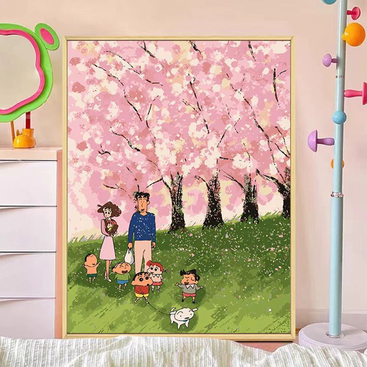 Whimsical Family-Themed Canvas Wall Art Kalsten