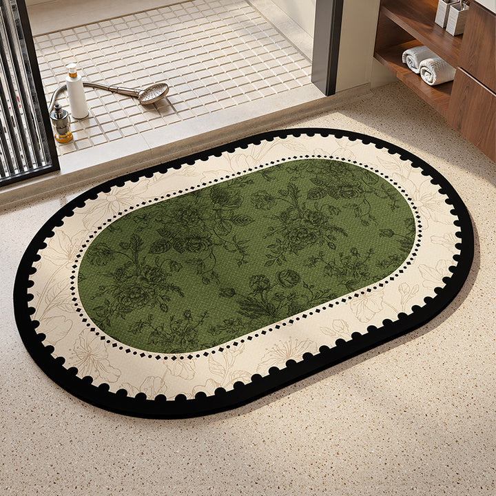 Decorative Bathroom Rug Kalsten
