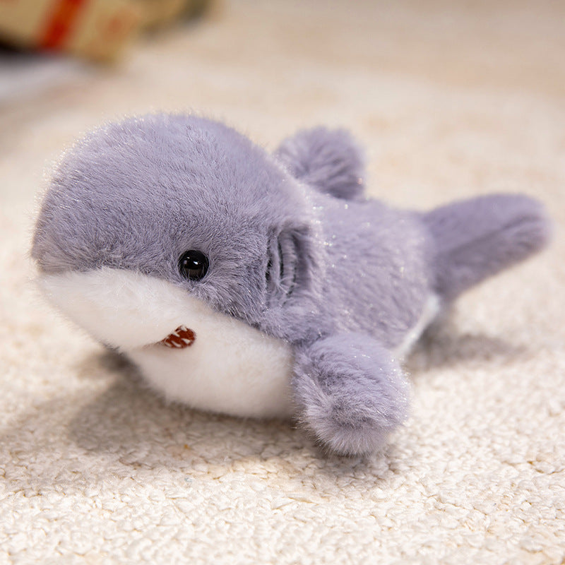 Plush Orca Whale Soft Toy with Ultra-Soft Faux Fur and Curved Huggable Body Kalsten
