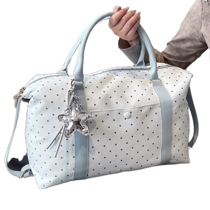Women's Polka Dot Travel Duffel Bag Kalsten