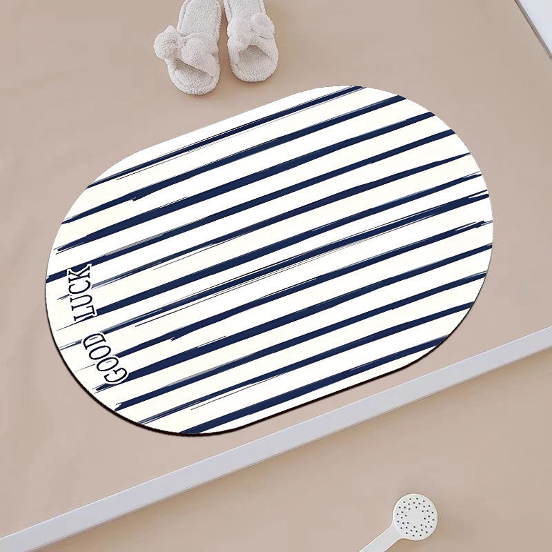 Stylish Motivational Bath Mat