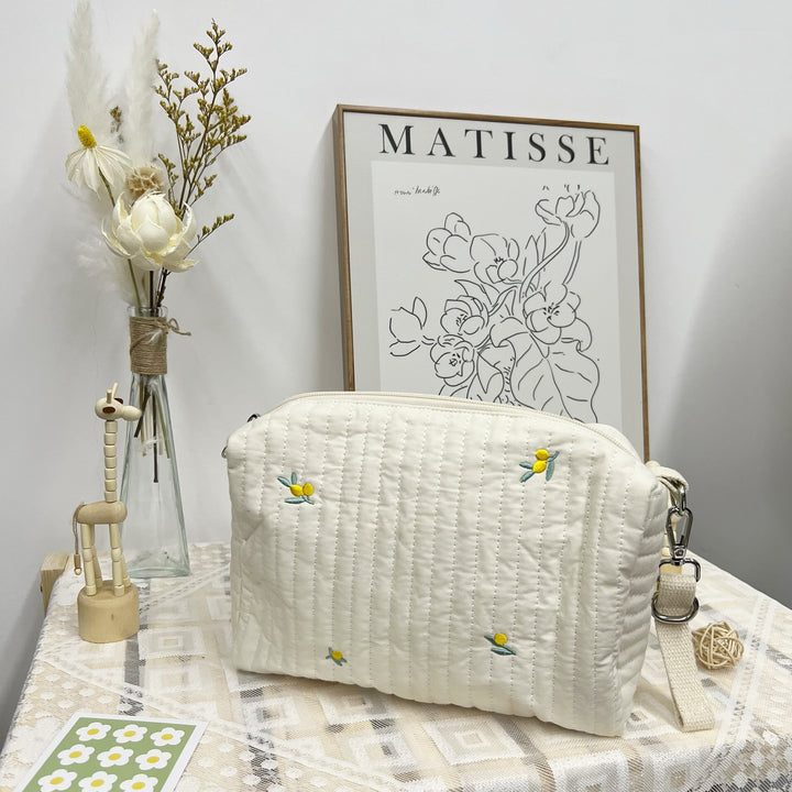 Quilted Baby Diaper Backpack