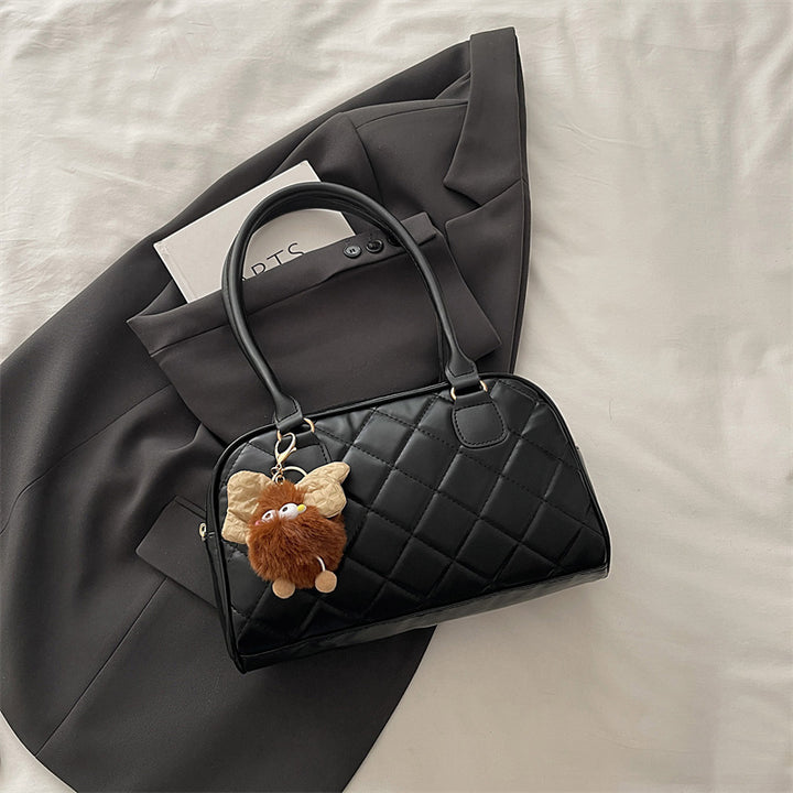 Quilted Faux Leather Handbag Kalsten