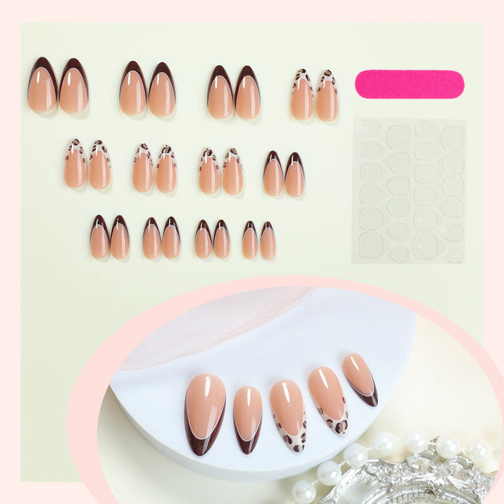 Decorative Stiletto Press-On Nail Set kalsten