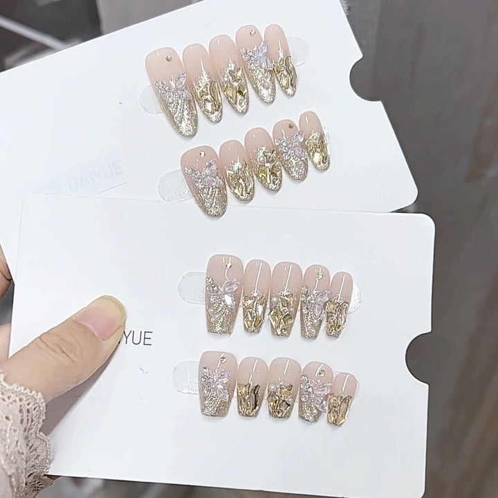 Glamorous Decorative Press-On Nails Kalsten