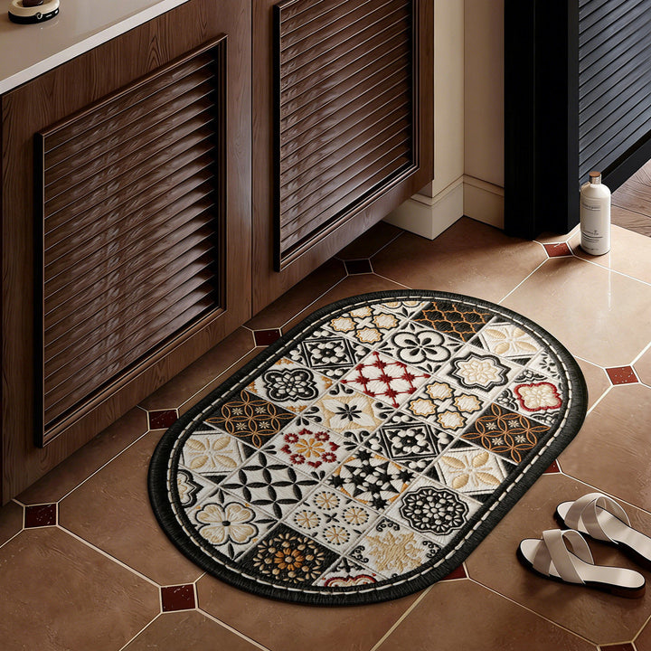 Embroidered Decorative Area Mat