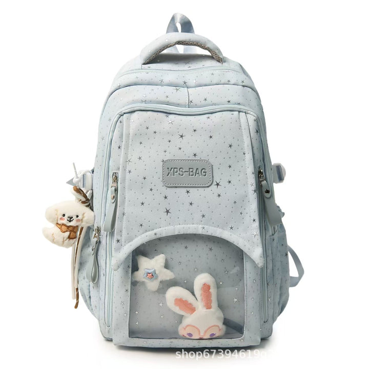Whimsical Star-Patterned Backpack Kalsten