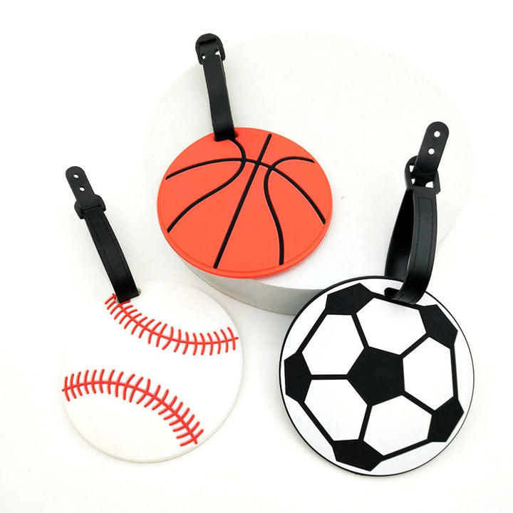 Basketball-Themed Luggage Tag Kalsten