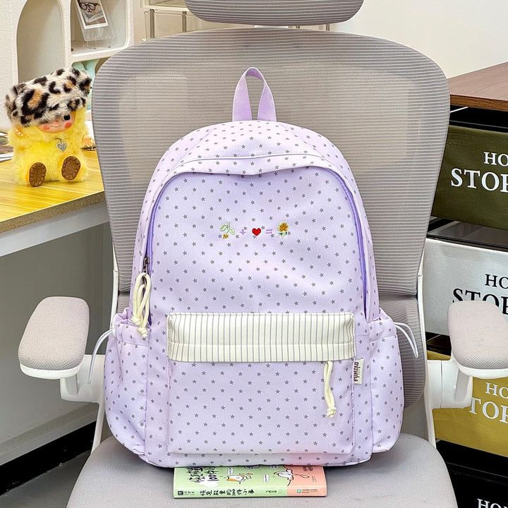 Casual Star-Printed Backpack Kalsten