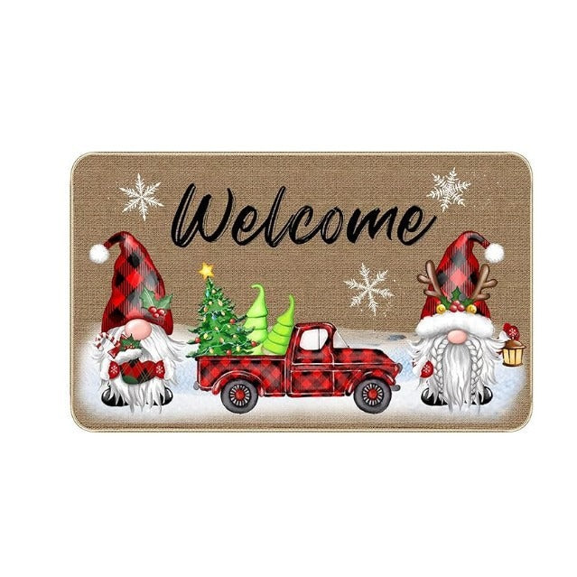 Seasonal Welcome Doormat Kalsten