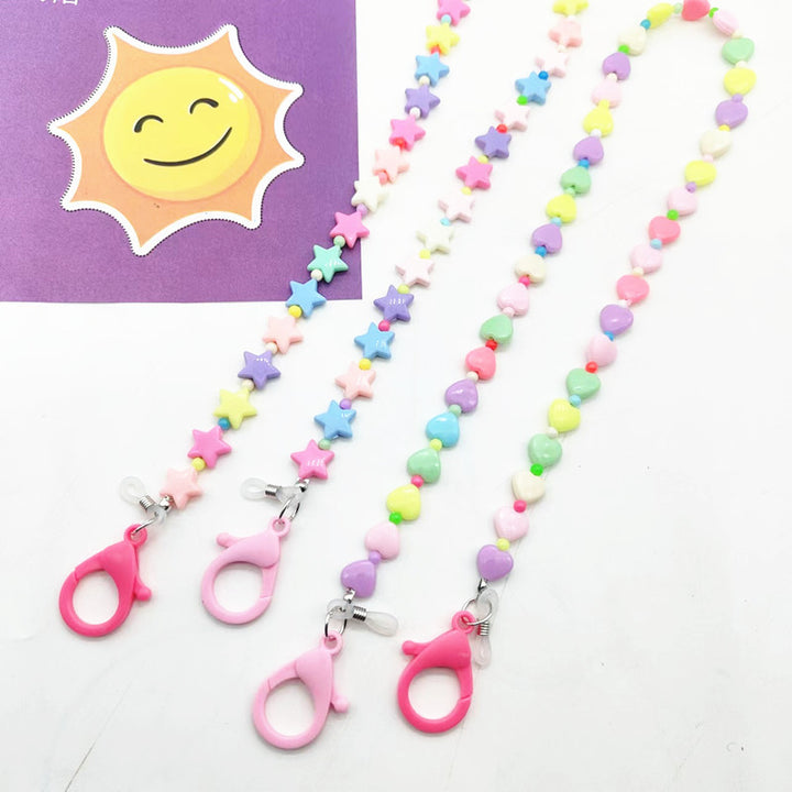Playful necklace with heart pendants Kalsten