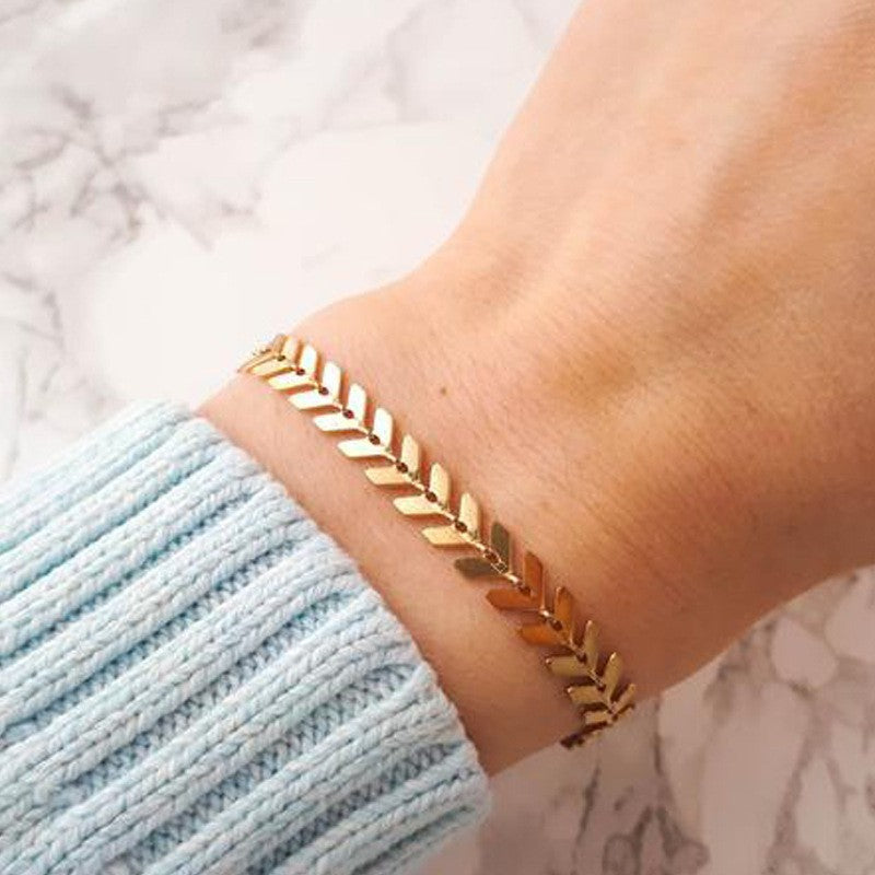 Elegant Gold Chain Necklace Kalsten