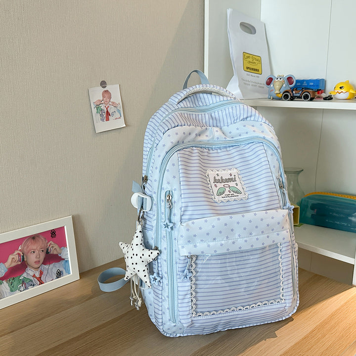 Cute Star-Patterned School Backpack Kalsten