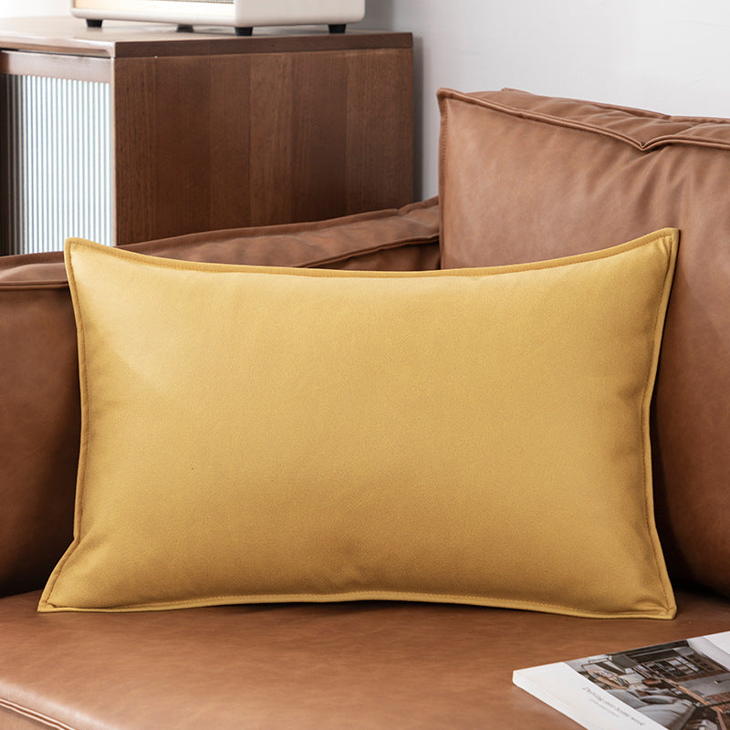 Luxurious Faux Leather Cushion