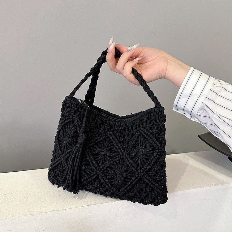 Stylish Macrame Shoulder Bag Kalsten