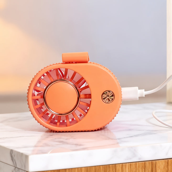 Ladies portable mini hand fan with rechargeable battery Kalsten
