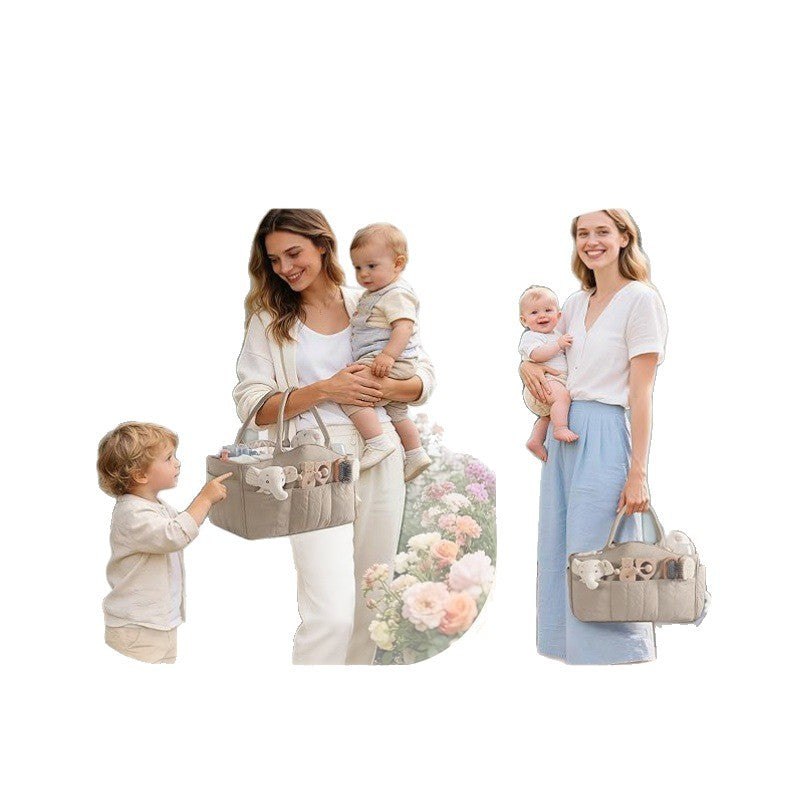 Diaper bag with multifunctional organizer Kalsten