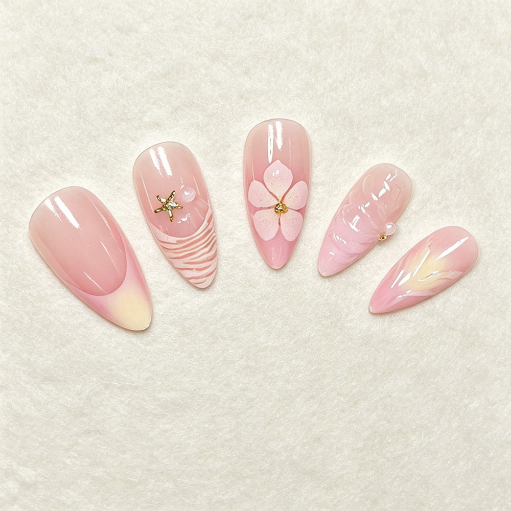 Decorative Press-On Nail Art Set Kalsten