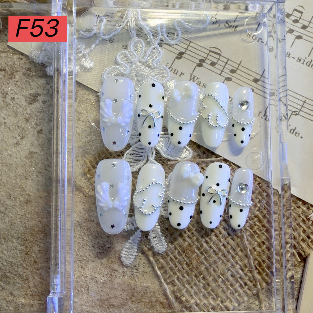 Decorative Press-On Nail Art Set 1790731572