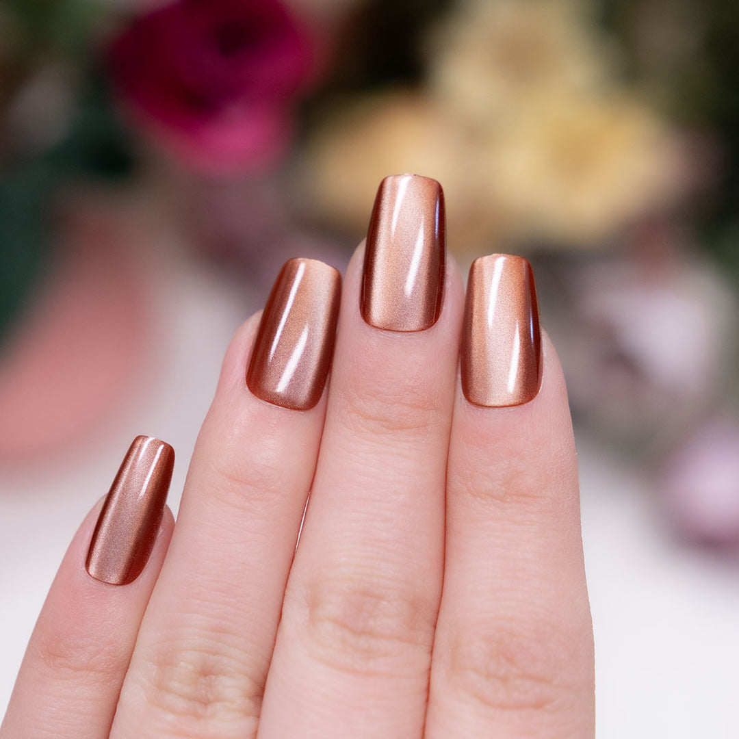 Glossy Press-On Nail Art  1791110921