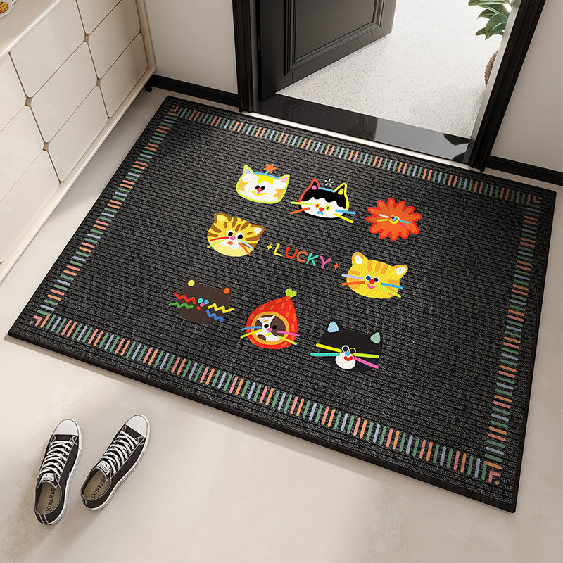 Playful Welcome Mat