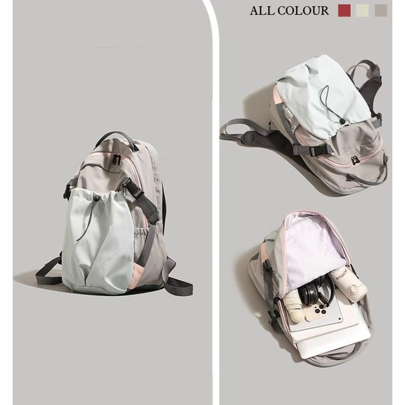 Versatile Multi-Functional Drawstring Backpack Kalsten