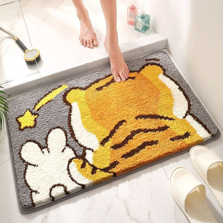 Cute Dog-Themed Bath Mat Kalsten