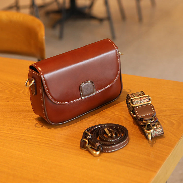 Elegant Leather Crossbody Bag  1791995269