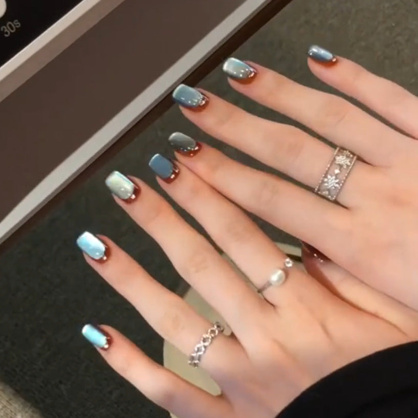 Creative Nail Tips with Shine Effects Kalsten