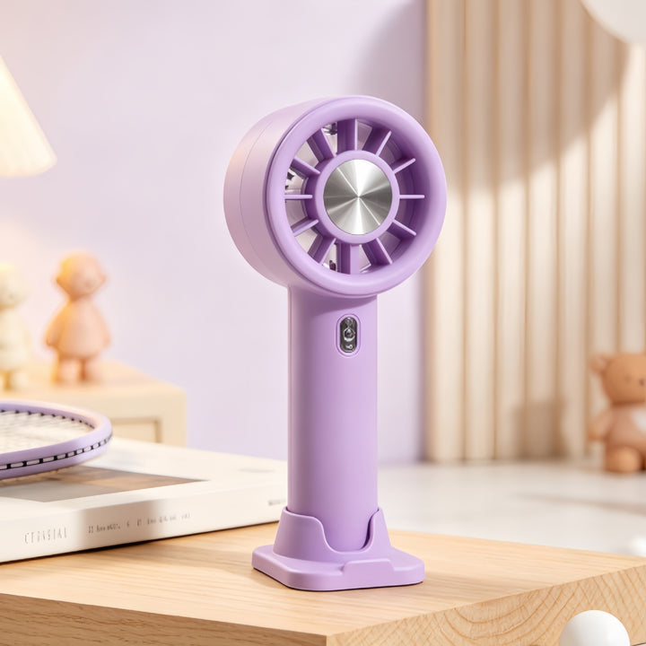 Portable handheld fan with ergonomic design and multiple speed modes Kalsten