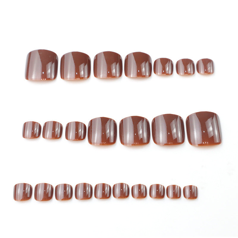 Premium Press-On Toenail Set Kalsten