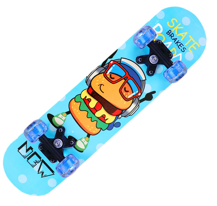 Girls' Cartoon Character Mini Skateboard Kalsten