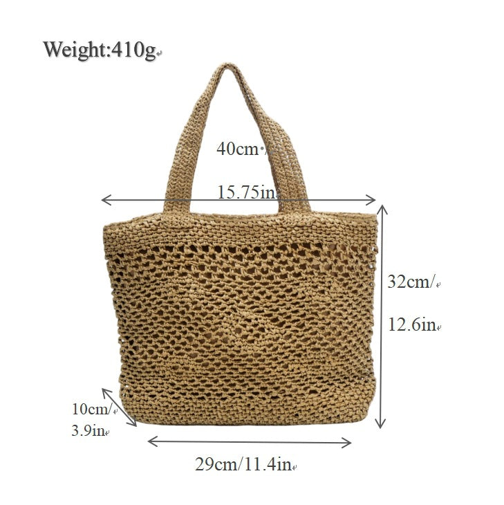 Elegant Macramé Shopper Kalsten