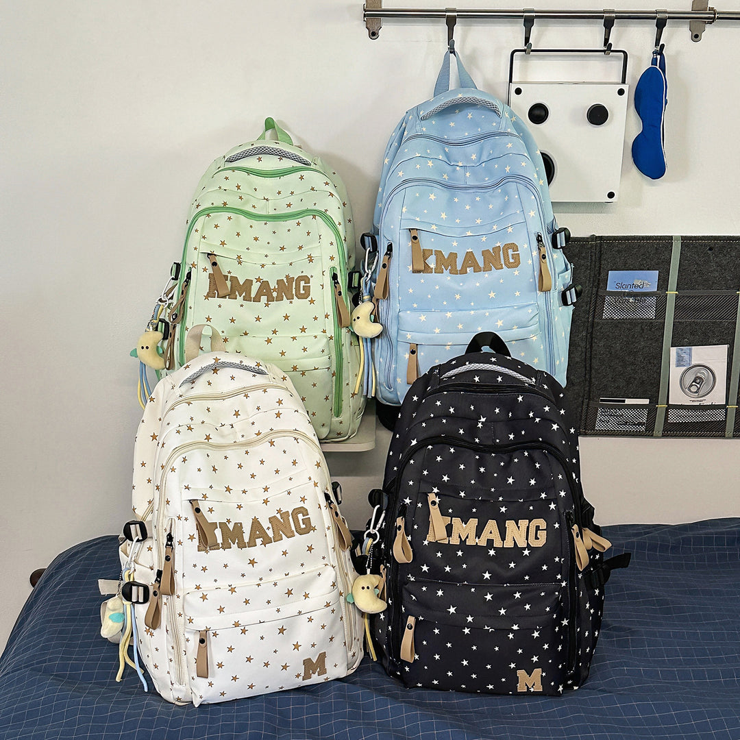 Trendy Star-Patterned Backpack Kalsten
