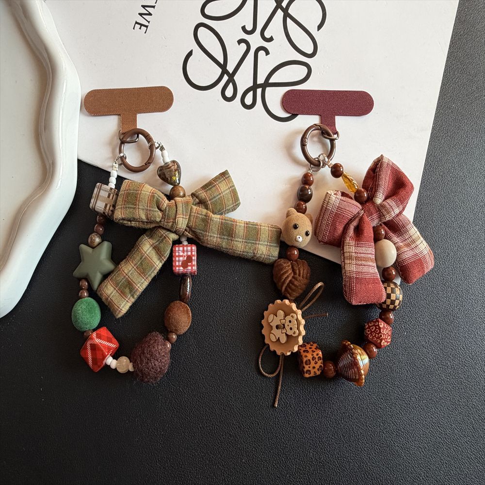 Decorative Beaded Charm Keychain Kalsten 1790134914