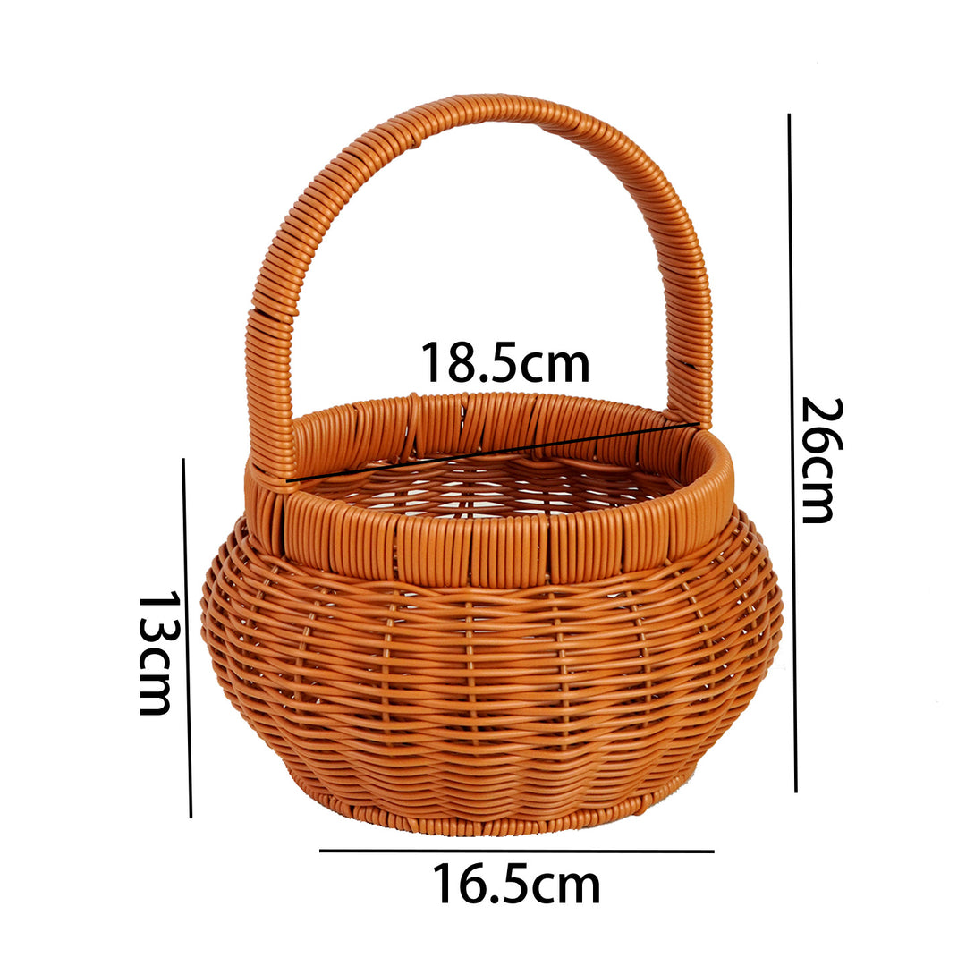 Handcrafted Woven Picnic Basket Kalsten