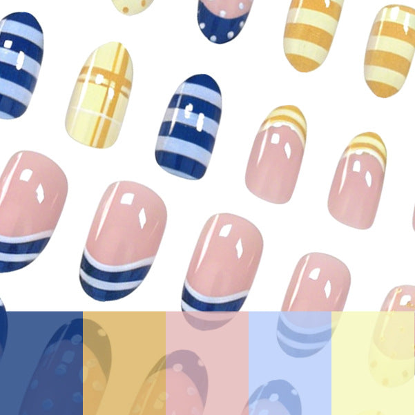 Trendy Geometric Nail Art Kalsten