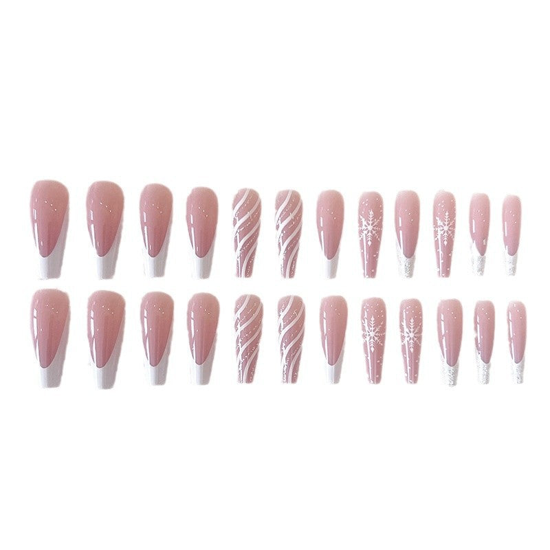 Creative Holiday-Inspired Press-On Nail Set