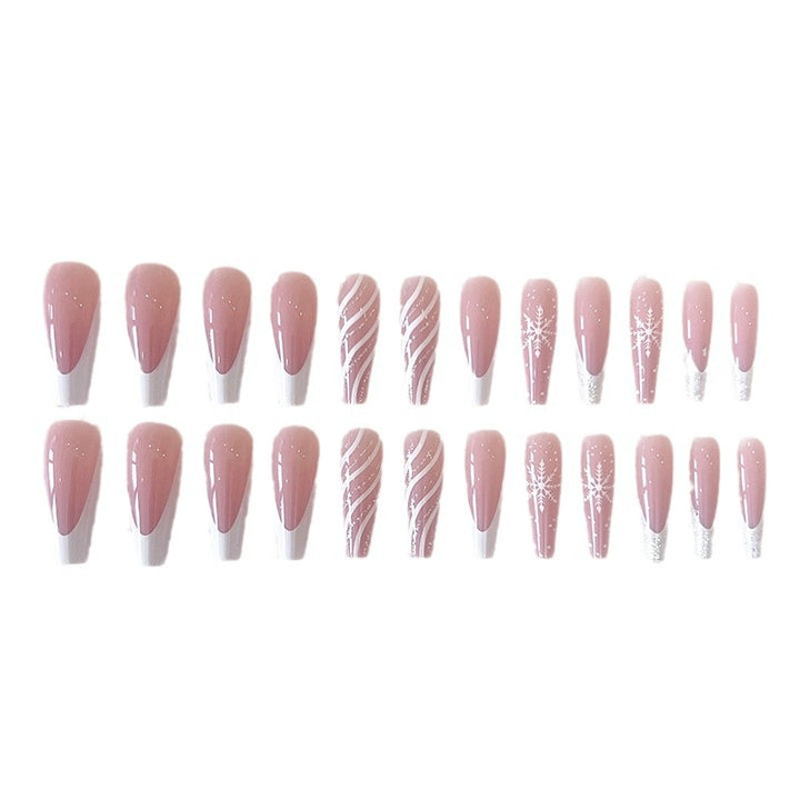 Creative Holiday-Inspired Press-On Nail Set