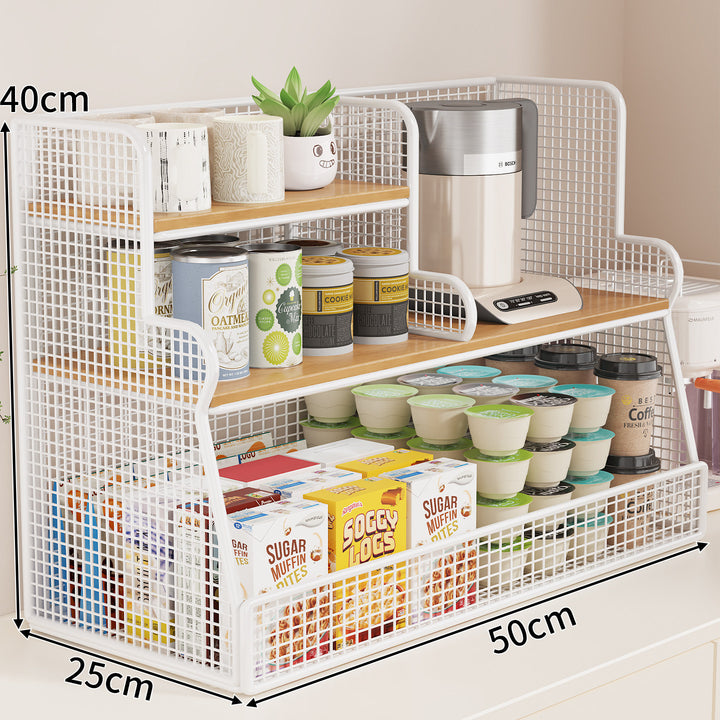 Multi-Tier Kitchen Shelf Organizer Kalsten