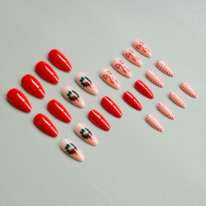 Festive Holiday Nail Art Set  1790957893