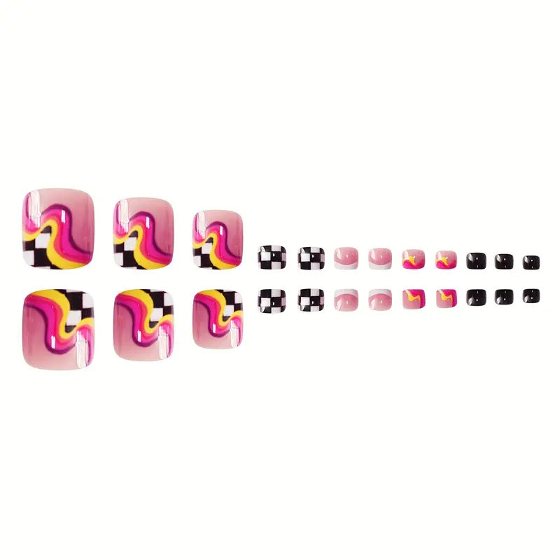 Artistic Toe Nail Wraps Kalsten