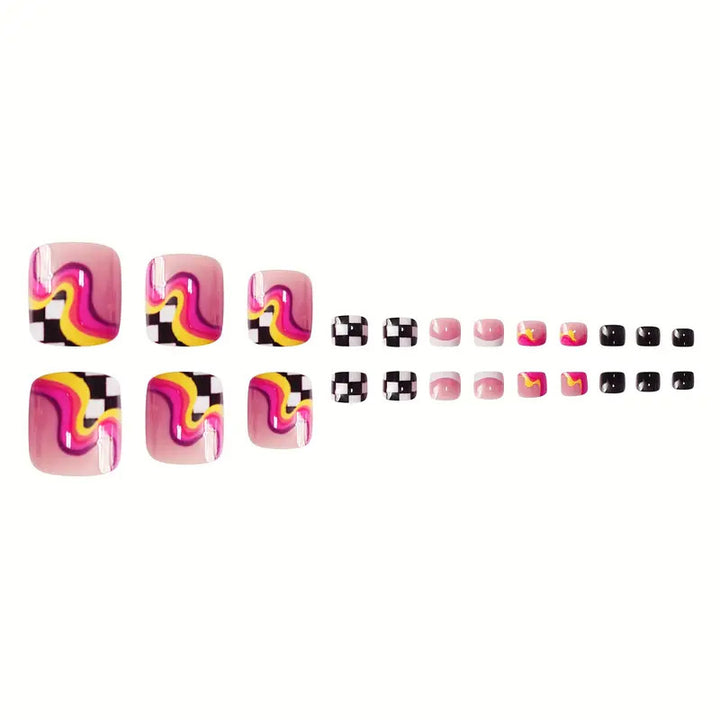 Artistic Toe Nail Wraps Kalsten