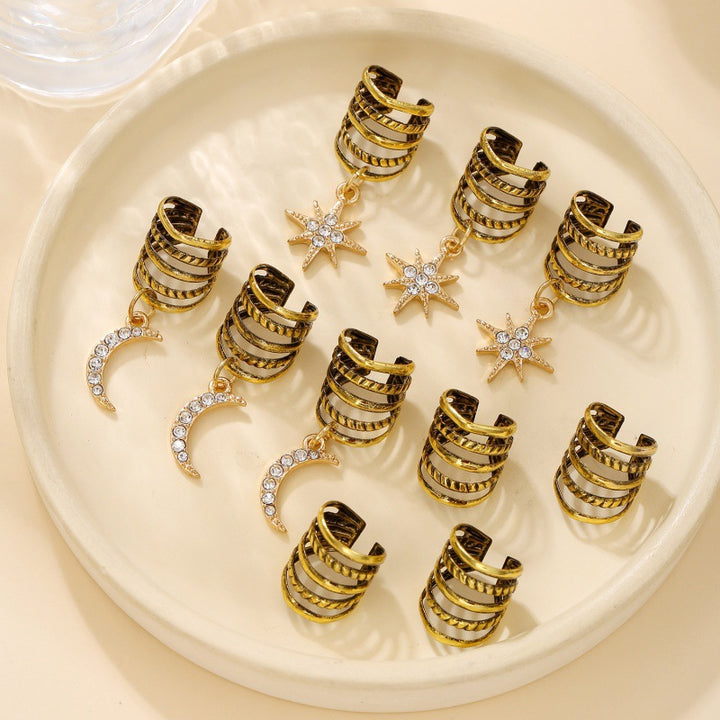 Stylish hair clips with shell pattern Kalsten